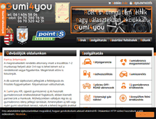 Tablet Screenshot of gumineked.hu